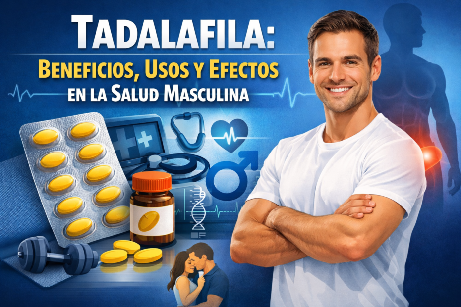 Tadalafila. Salud masculina.